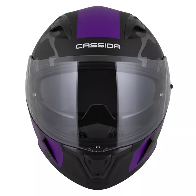 Moto přilba Cassida Orbit Multivers černá matná/fialová/šedá/bílá