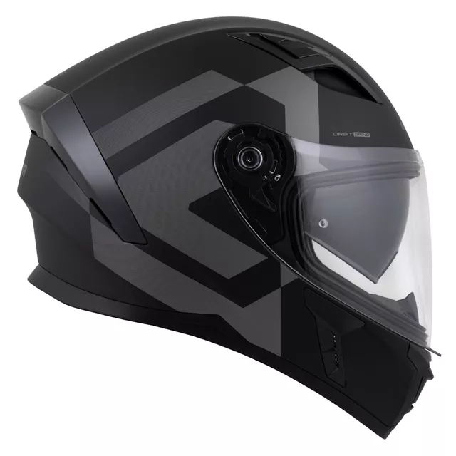 Moto přilba Cassida Orbit Grind černá matná/šedá