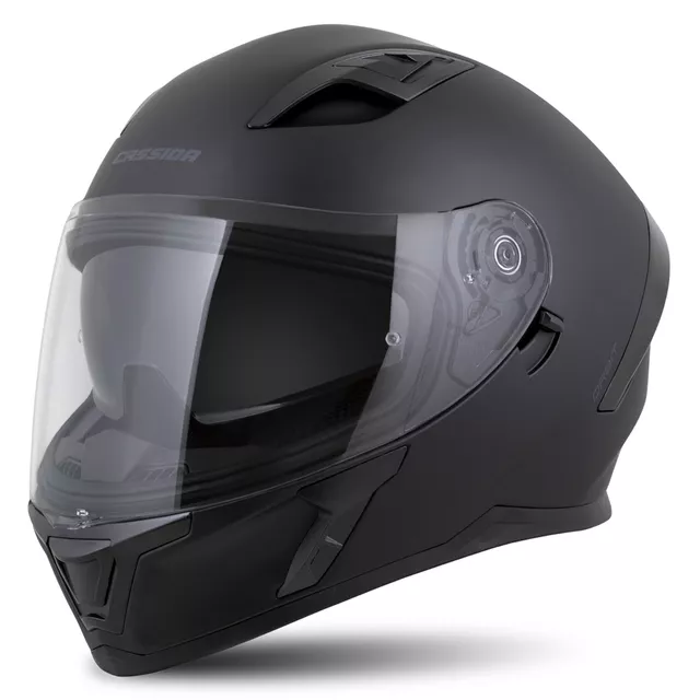 Moto přilba Cassida Orbit Solid černá matná/černá