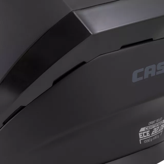 Moto přilba Cassida Orbit Solid černá matná/černá