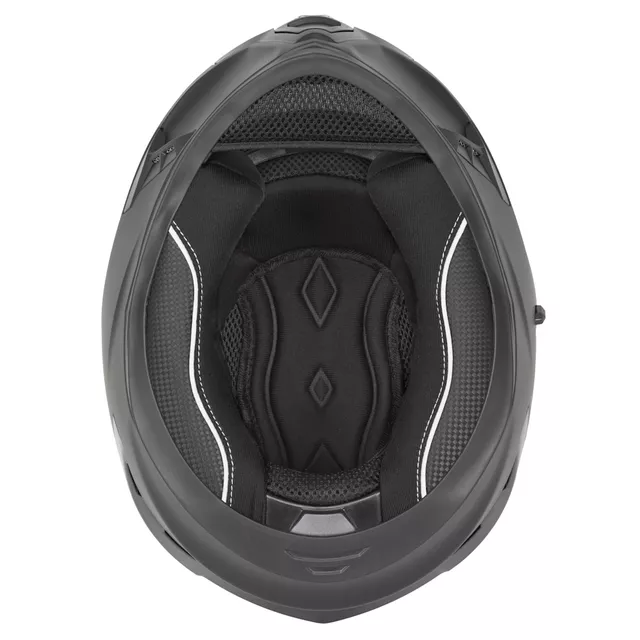 Moto přilba Cassida Orbit StriX červená/šedá/bílá/černá