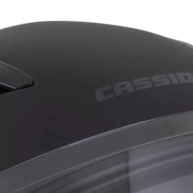 Moto přilba Cassida Orbit Solid černá matná/černá
