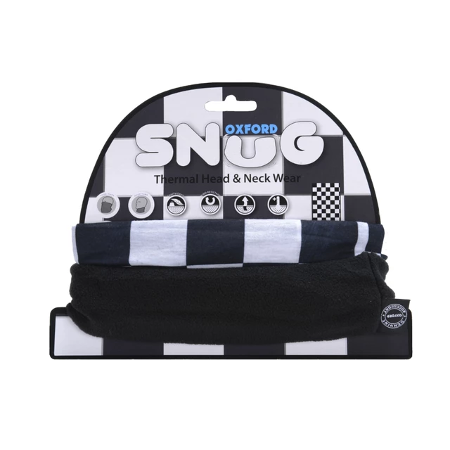 Multifunkční thermo nákrčník Oxford Snug - Black