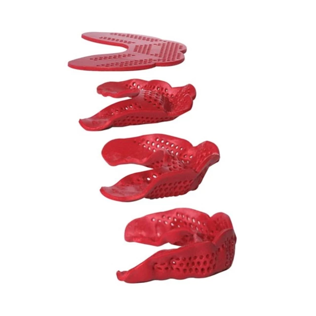 Chránič zubů SISU 2.0 Aero Large - Intense Red
