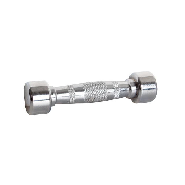 Chromové činky inSPORTline Crossteel 2-14 kg