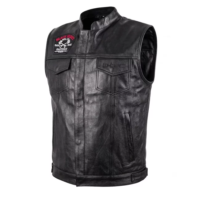 Moto vesta W-TEC Black Heart Rumbler II - černá