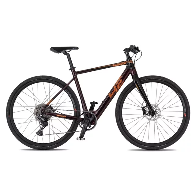 Gravel elektrokolo 4EVER ENGRAVE FLAT 28" - velvet/metal bronze - velvet/metal bronze