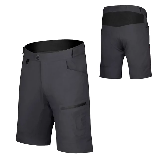 Volné pánské cyklokalhoty Etape Freedom 3.0 - černá/limeta - antracit