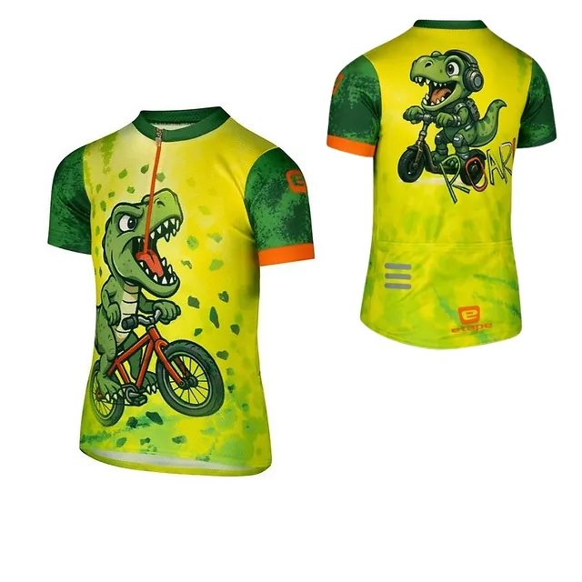 Dětský cyklo dres Etape Rio - zelená - zelená
