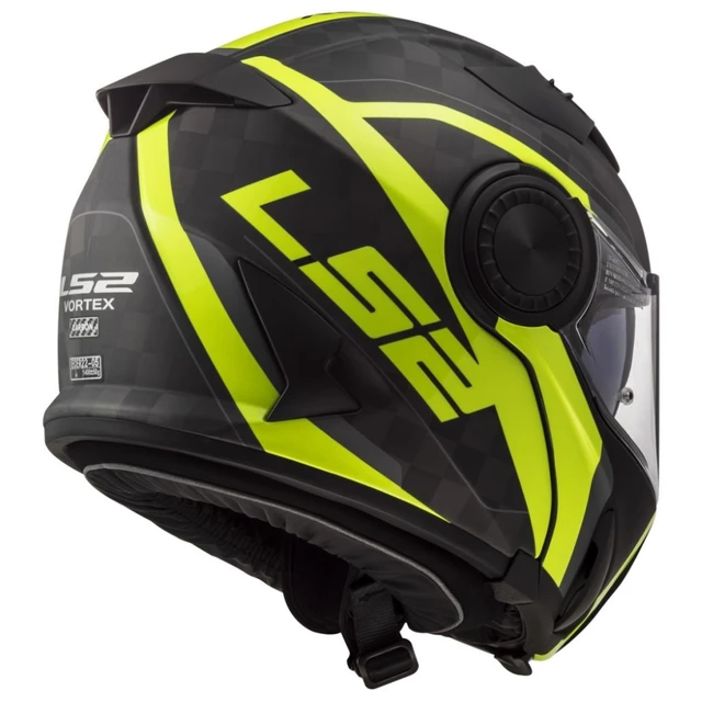 Výklopná přilba LS2 FF313 Vortex - 2.jakost - Solid Carbon