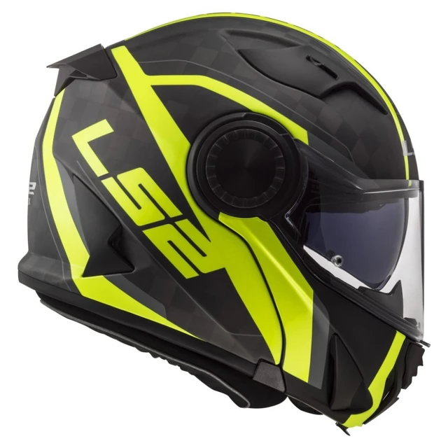 Výklopná přilba LS2 FF313 Vortex - 2.jakost - Solid Carbon