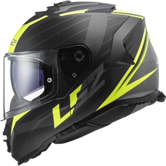 Integrální helma LS2 FF800 Storm II Nerve Matt H-V Yellow