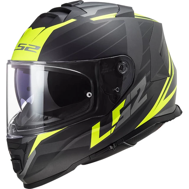 Integrální helma LS2 FF800 Storm II Nerve Matt H-V Yellow
