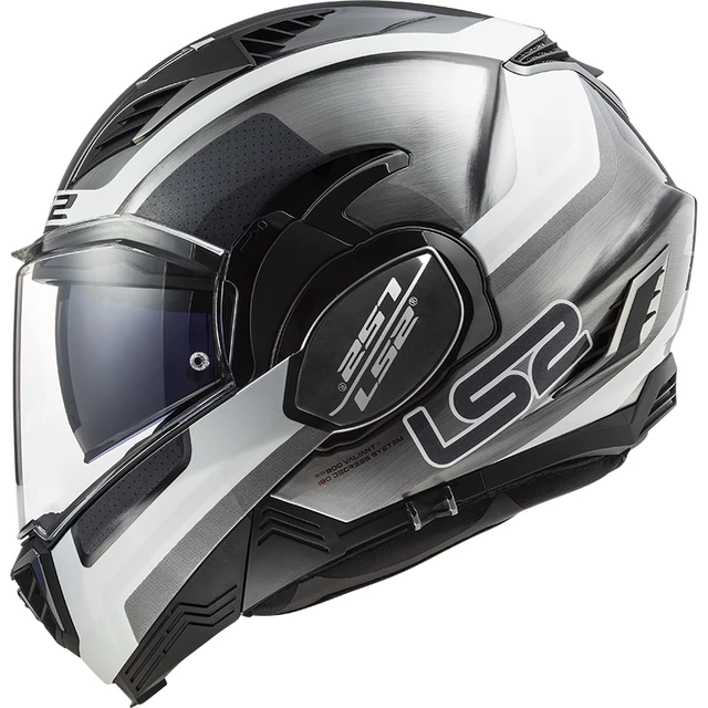 Překlopná moto přilba LS2 FF900 Valiant II Orbit P/J - rozbaleno - Matt Blue