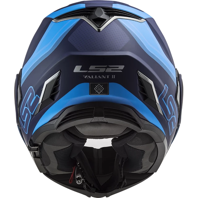 Překlopná moto přilba LS2 FF900 Valiant II Orbit P/J - rozbaleno - Matt Blue