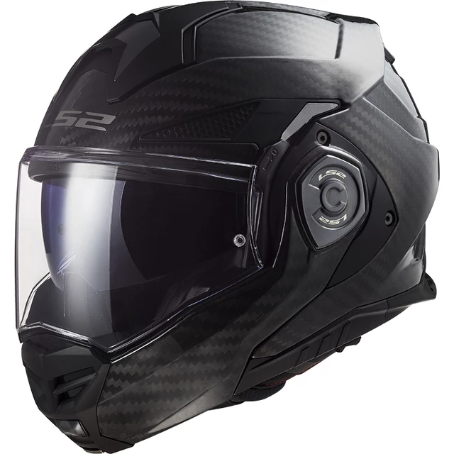 Překlopná moto přilba LS2 FF901 Advant X Solid Carbon P/J