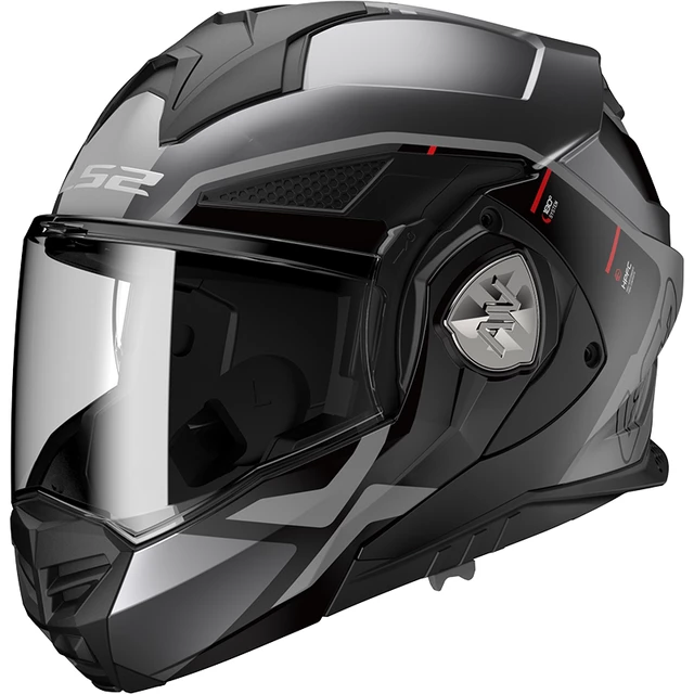 Překlopná moto přilba LS2 FF901 Advant X Metryk Matt Titanium P/J