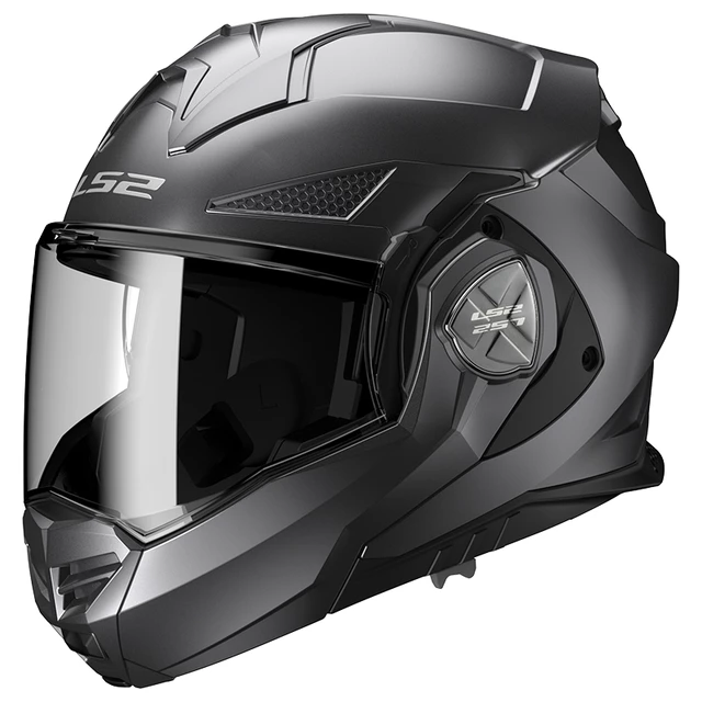 Překlopná moto přilba LS2 FF901 Advant X Solid Matt Titanium P/J