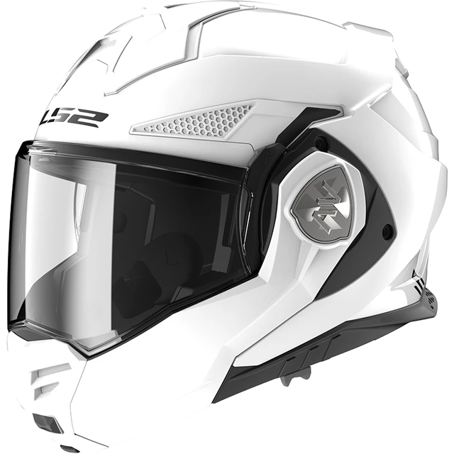 Překlopná moto přilba LS2 FF901 Advant X Solid White P/J