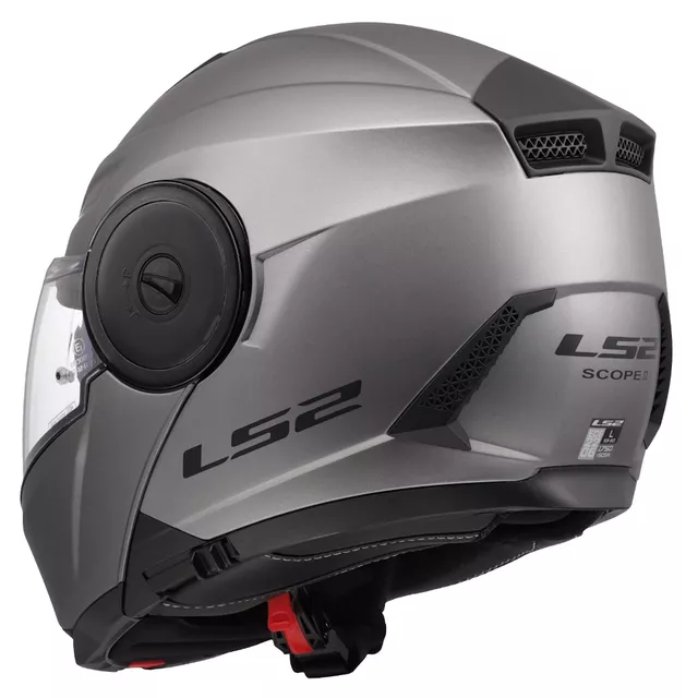 Výklopná moto přilba LS2 FF902 Scope II Solid Matt Titanium