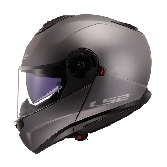 Výklopná přilba LS2 FF908 Strobe II Matt Titanium - rozbaleno