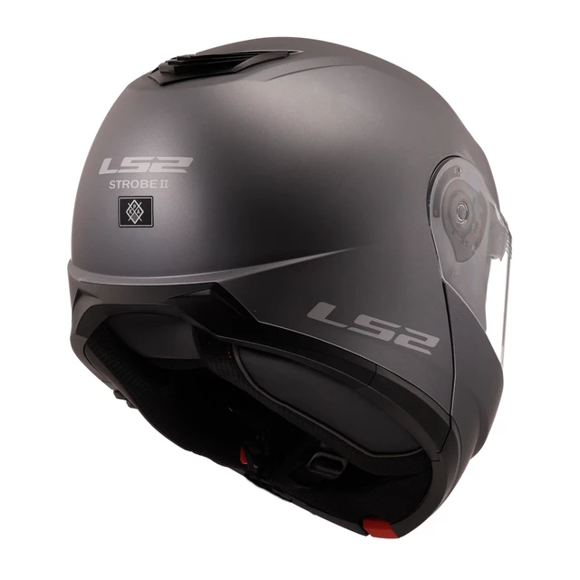 Výklopná přilba LS2 FF908 Strobe II Matt Titanium - rozbaleno