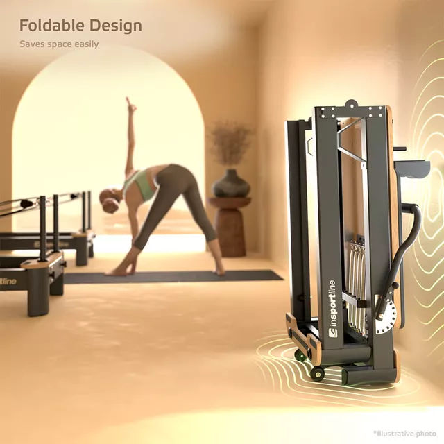 Pilates reformer inSPORTline Comfolder