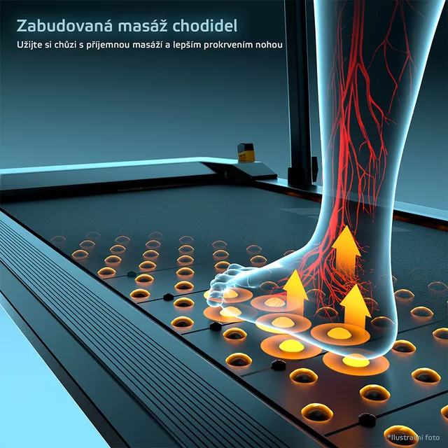 Chodící a masážní pás inSPORTline ZenRun NOON - 2.jakost
