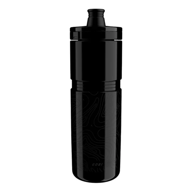 Cyklo láhev Kellys Gobi 025 0,75 l - Matt Black - Matt Black
