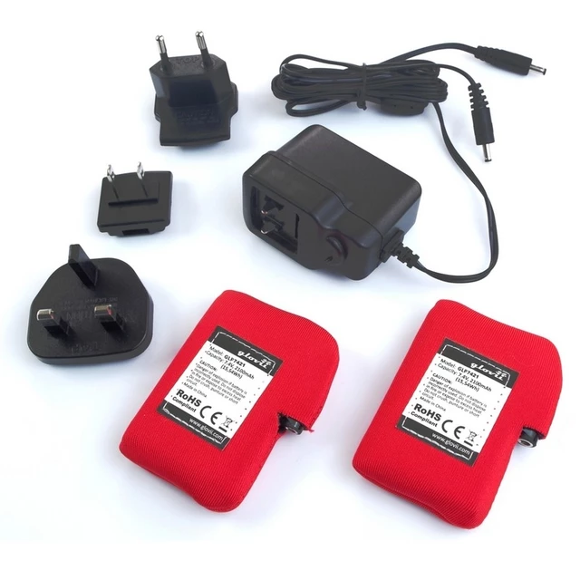 Vyhřívané palčáky 2v1 Glovii GS21 2x2100 mAh