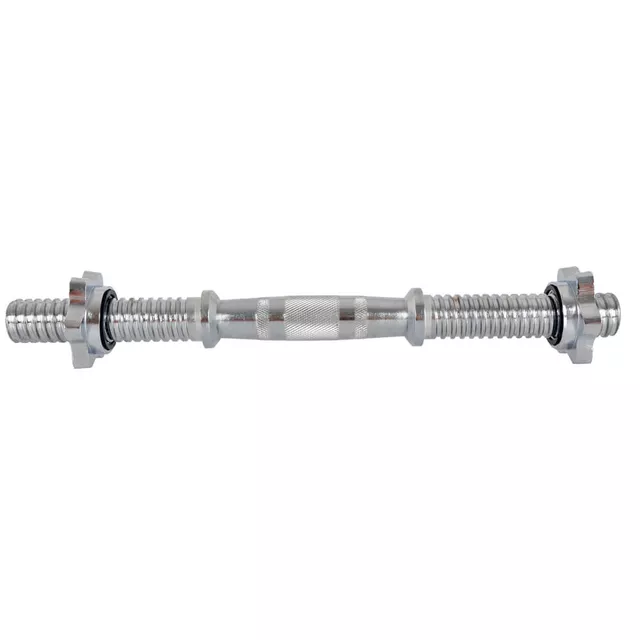 Hřídel na jednoruční činku inSPORTline SDA-16BT 40cm/30mm • se závitem a objímkami