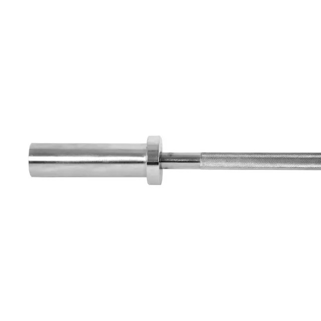 Vzpěračská tyč inSPORTline OLYMPIC OB-47 120cm/50mm • rovná • bez objímek