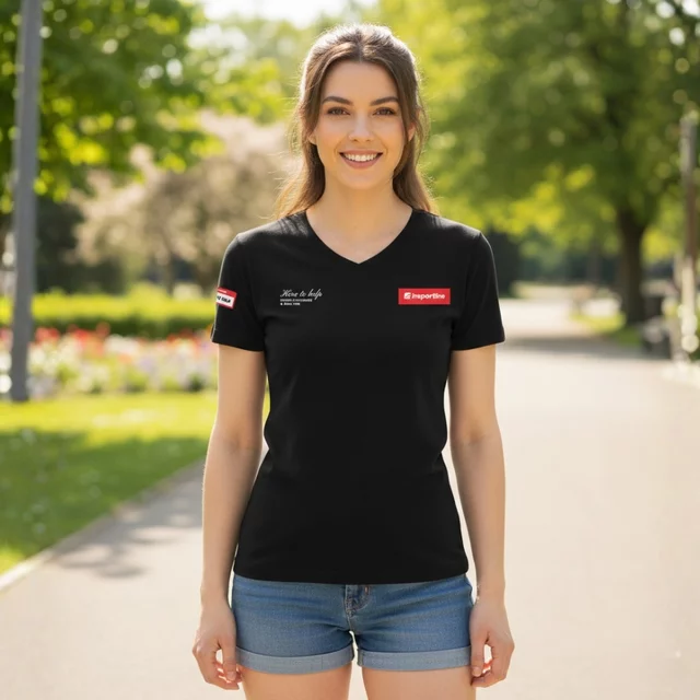 Dámské tričko inSPORTline Signature - černá