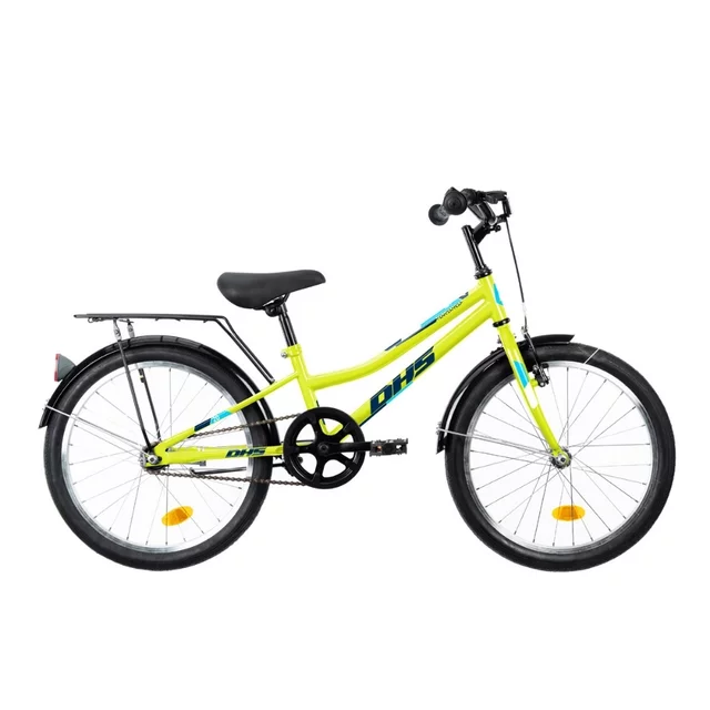 Dětské kolo DHS Teranna 2001 20" 7.0 • 110-130 cm - Yellow