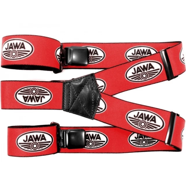 Kšandy MTHDR Suspenders JAWA - Red