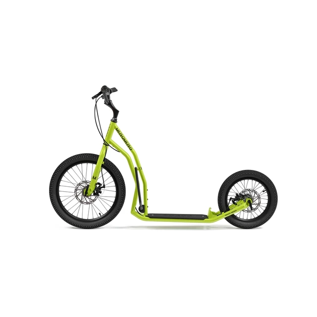 Koloběžka Yedoo Mezeq Y40 20/16" - Silver - Green