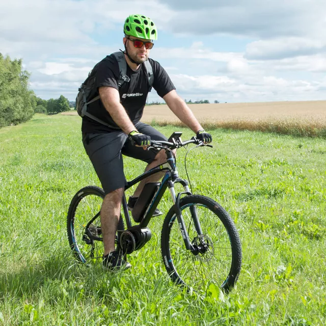 Cyklo rukavice W-TEC Bravoj - modro-černá