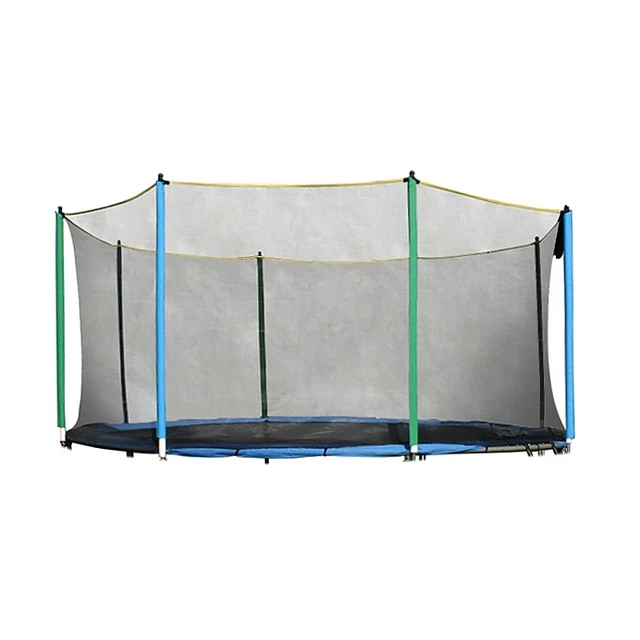 Ochranná síť na trampolínu inSPORTline 244 cm + 6 tyčí - rozbaleno