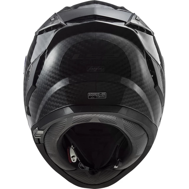 Moto přilba LS2 FF327 Challenger C Carbon Solid - Black