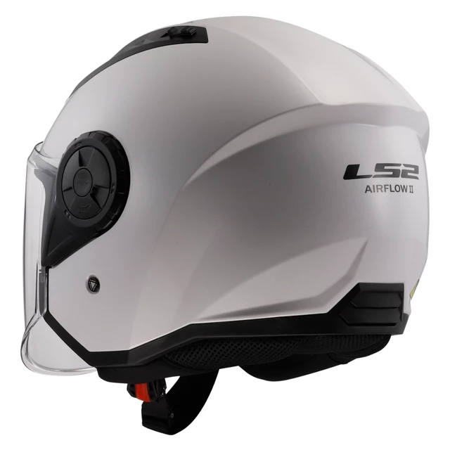 Moto přilba LS2 OF616 Airflow II Solid Gloss White