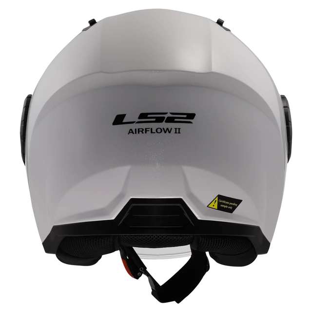Moto přilba LS2 OF616 Airflow II Solid Gloss White