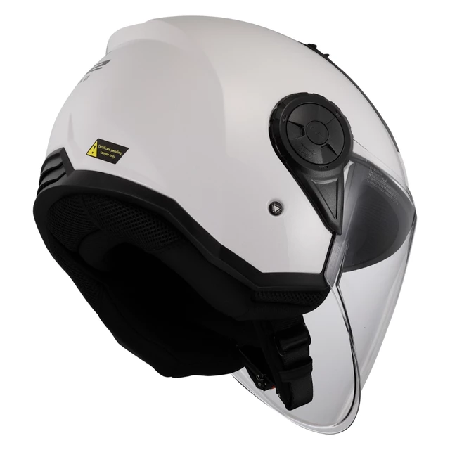 Moto přilba LS2 OF616 Airflow II Solid Gloss White