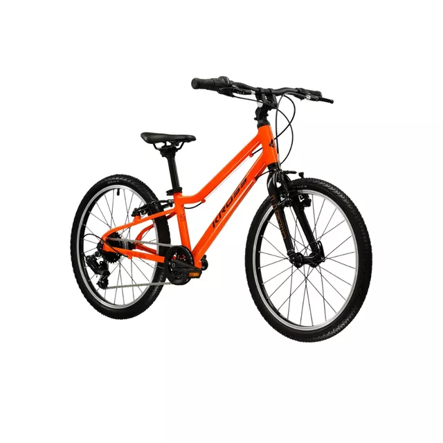 Ultra lehké dětské kolo Kross Liftie 20" Gen 009 • 115-130 cm • 7,2 kg - oranžová/černá/lesk