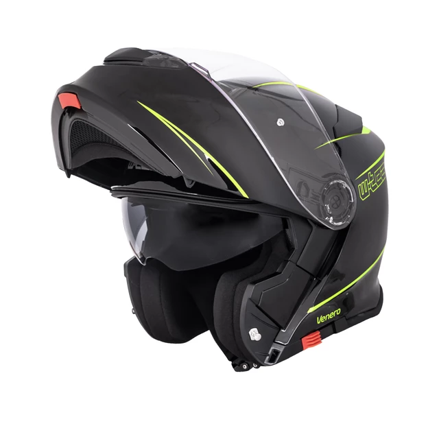 Výklopná přilba W-TEC Venero - Magic Matt Black