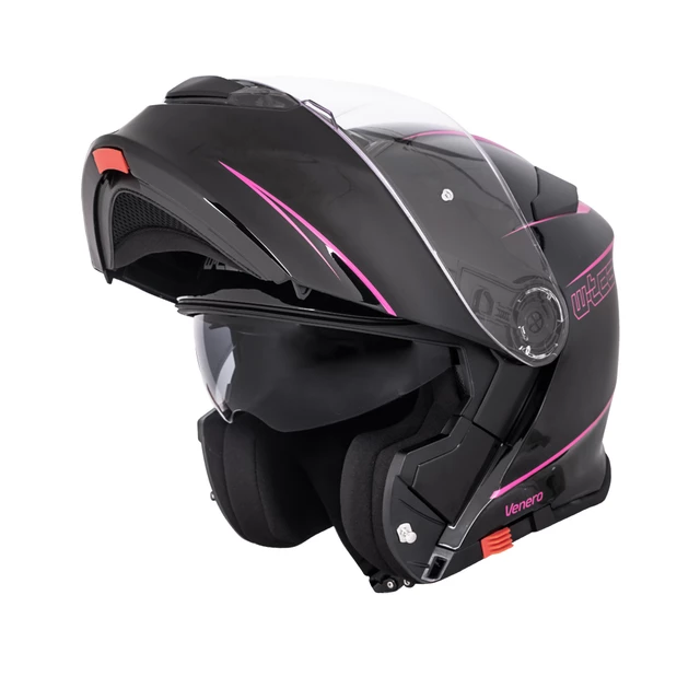 Výklopná přilba W-TEC Venero - Magic Matt Black