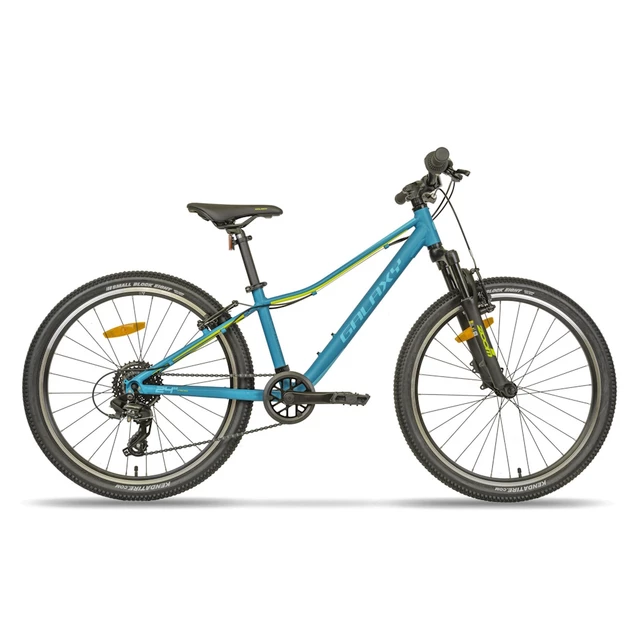 Odlehčené juniorské horské kolo Galaxy Pavo 24" 9.0 • 138-148 cm • 11,3 kg - stříbrná