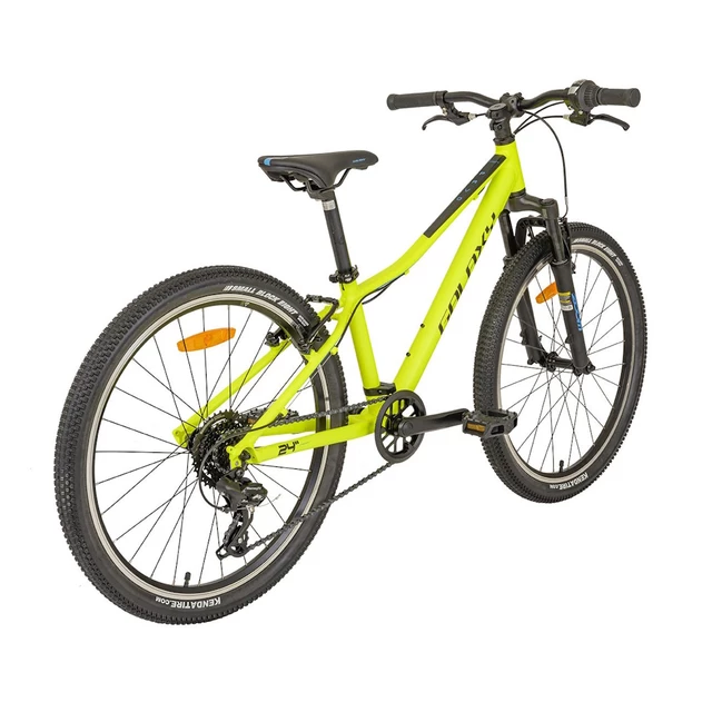 Odlehčené juniorské horské kolo Galaxy Pavo 24" 9.0 • 138-148 cm • 11,3 kg - stříbrná