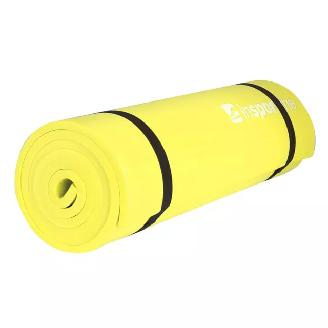 Karimatka inSPORTline EVA 180x50x1 cm - žlutá - žlutá
