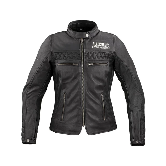 Dámská kožená moto bunda W-TEC Black Heart Raptura - 2.jakost