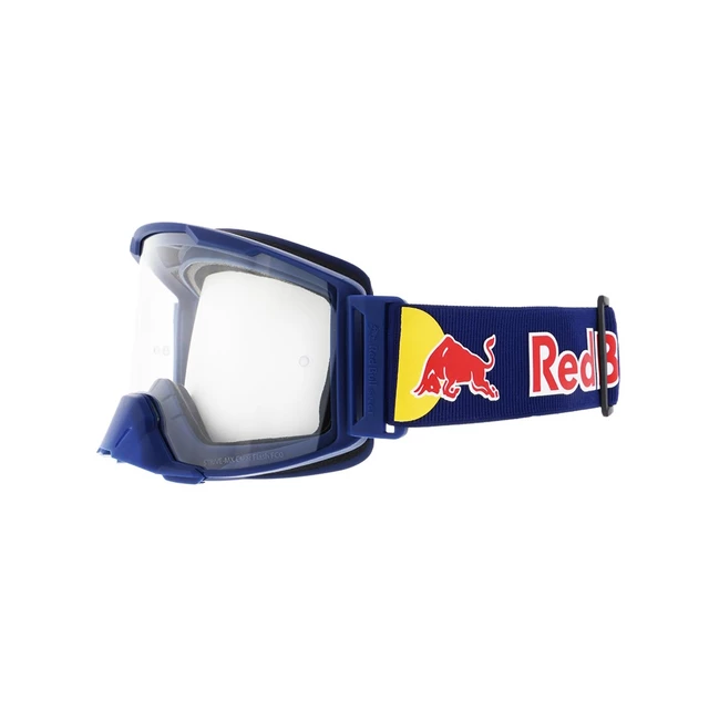 Motokrosové brýle RedBull Spect Strive Panovision, tmavě modré matné, plexi čiré